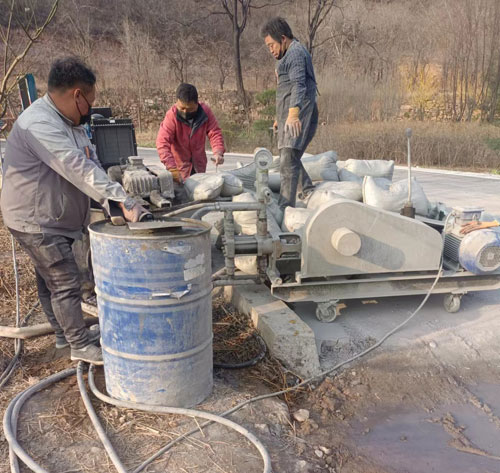 云岩路面下沉注浆